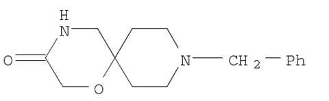 1-Oxa-4,9-diazaspiro[5.5]undecan
-3-one, 9-(phenylmethyl)-